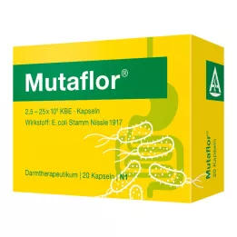 MUTAFLOR gastro-resistant hard capsules, 20 pcs