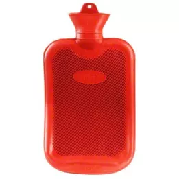 WÄRMFLASCHE Rubber 2 l double lamella, 1 piece