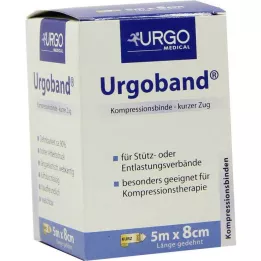 URGOBAND Short-stretch bandage 8 cmx5 m, 1 piece