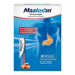 MAALOXAN 25 mVal Liquid, 20X10 ml