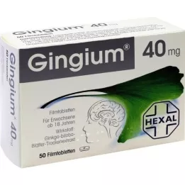 GINGIUM film -coated tablets, 50 pcs
