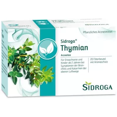 SIDROGA Thyme Tea filter bag, 20x1.6 g