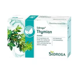 SIDROGA Thyme tea filter bags, 20X1.6 g