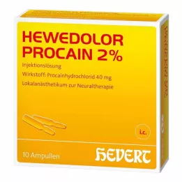 HEWEDOLOR Procaine 2% ampoules, 10 pcs