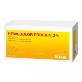 HEWEDOLOR Procaine 2% ampoules, 100 pcs
