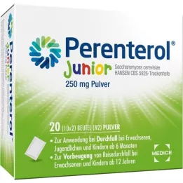 PERENTEROL Junior 250 mg powder bag, 20 pcs