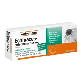ECHINACEA-RATIOPHARM 100 mg tablets, 20 pcs