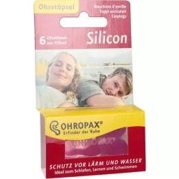 OHROPAX Silicon earplugs, 6 pcs