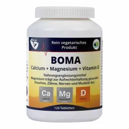 Calcium Magnesium Vitamin D Tablets, 120 pcs