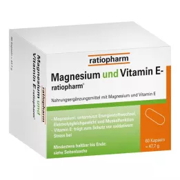 MAGNESIUM UND VITAMIN E-ratiopharm capsules, 60 pcs