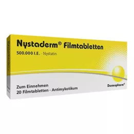 NYSTADERM Film-coated tablets, 20 pcs