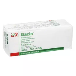 GAZIN Gauze comp.5x5 cm non-sterile 8-fold operation, 100 pcs