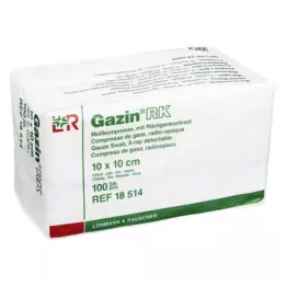GAZIN Gauze comp. 10x10 cm non-sterile 12-fold RK, 100 pcs