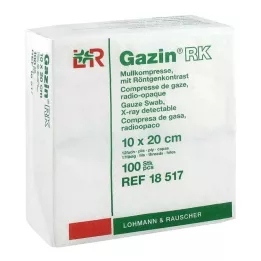 GAZIN Gauze comp. 10x20 cm non-sterile 12-fold RK, 100 pcs
