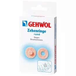 GEHWOL Toe rings round, 9 pcs