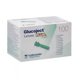 GLUCOJECT Lancets PLUS 33 G, 100 pcs