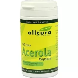 ACEROLA KAPSELN Naturl.Vitamin C, 120 pcs