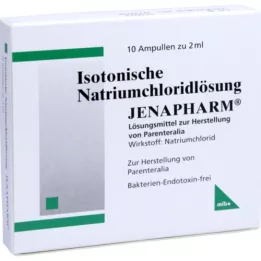 ISOTONISCHE NaCl solution ampoules, 20 ml