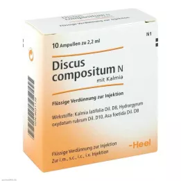 DISCUS compositum N with Kalmia ampoules, 10 pcs