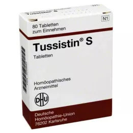 TUSSISTIN S tablets, 80 pcs