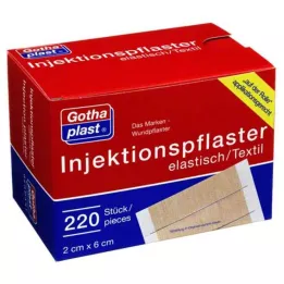GOTHAPLAST Injection pl.2x6 cm, 220 pcs