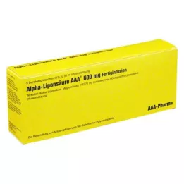 ALPHA LIPONSÄURE AAA 600 mg injection vials, 5X50 ml