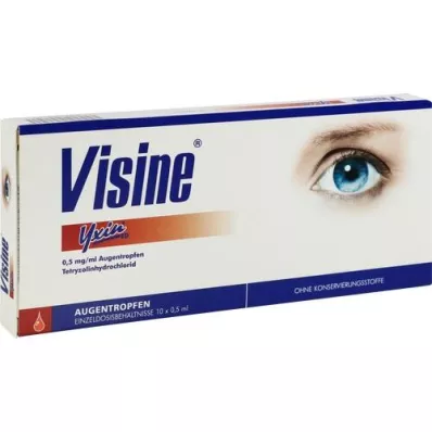 VISINE YXIN ED Single nose pipettes, 10x0.5 ml