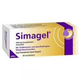 SIMAGEL Chewable tablets, 50 pcs