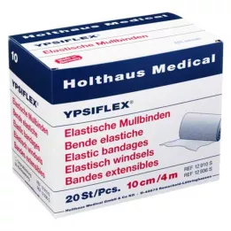 MULLBINDEN elastic 10 cmx4 m, 20 pcs