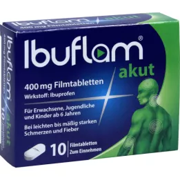 IBUFLAM akut 400 mg Filmtabletten, 10 St