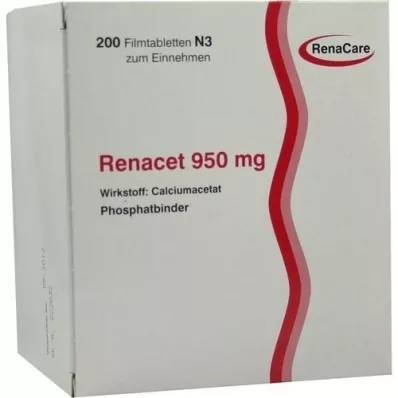 RENACET 950 mg Filmtabletten, 200 St