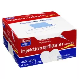 GOTHAPLAST Injection care sensitive 1.7x4 cm, 400 pcs