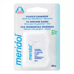 MERIDOL Flausch dental floss waxed, 40 m