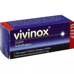 VIVINOX Sleep Schlafdragees überzogene Tab., 50 St