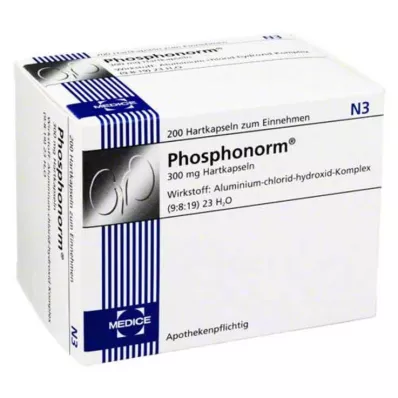 PHOSPHONORM Hard capsules, 200 pcs PHOSPHONORM Hard capsules, 200 pcs