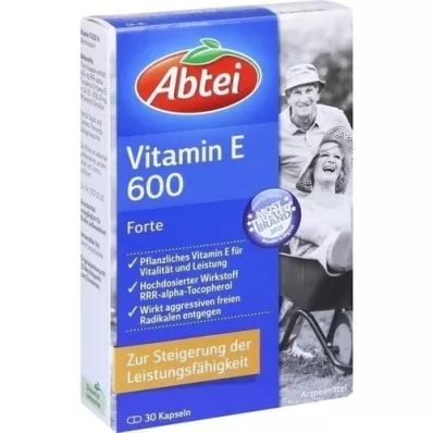 ABTEI Vitamin E 600 N capsules, 30 pcs