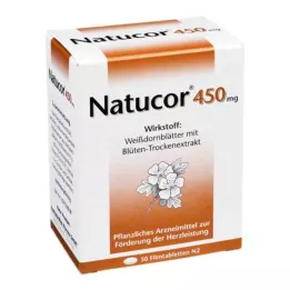 NATUCOR 450 mg film-coated tablets, 50 pcs