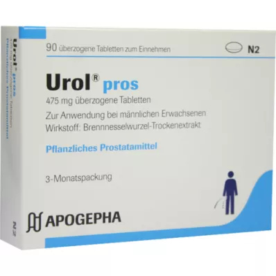 UROL PROS coated tablets, 90 pcs UROL PROS coated tablets, 90 pcs