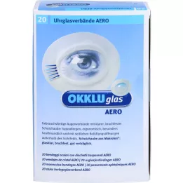 OKKLUGLAS Aero watch glass bandage, 20 pcs