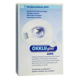 Occluglas Aero watch glass association, 20 pcs