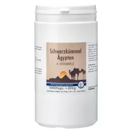 SCHWARZKÜMMEL ÄGYPTEN+E capsules, 1000 pcs