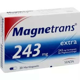 MAGNETRANS Extra 243 mg hard capsules, 20 pcs