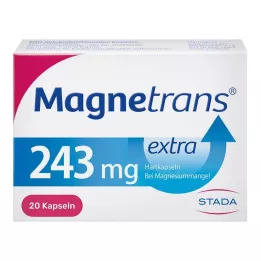 MAGNETRANS extra 243 mg hard capsules, 20 pcs