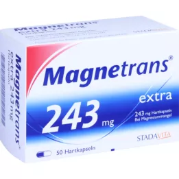 MAGNETRANS επιπλέον σκληρές κάψουλες 243 mg, 50 τεμ