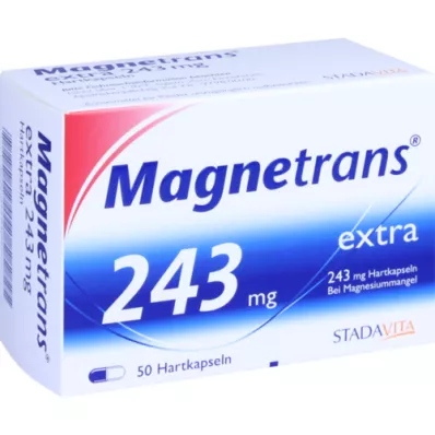 MAGNETRANS Extra 243 mg hard capsules, 50 pcs
