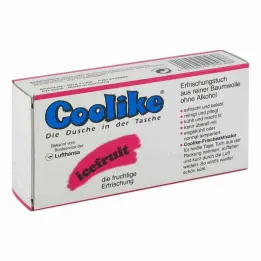 Coolike refreshing wipes icefruit (5 pieces)