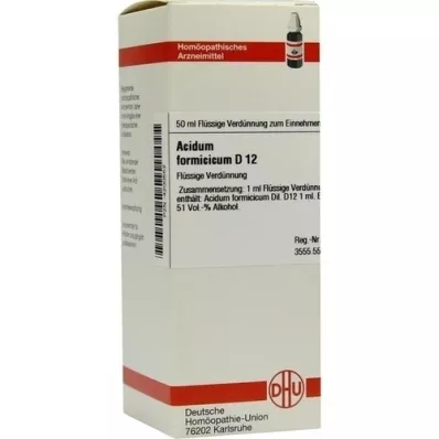 ACIDUM FORMICICUM D12 Dilution, 50mL ACIDUM FORMICICUM D12 Dilution, 50mL