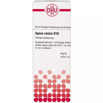 AGNUS CASTUS D10 Dilution, 50mL AGNUS CASTUS D10 Dilution, 50mL