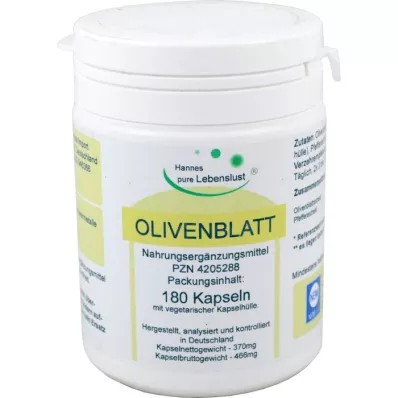 OLIVENBLATT-Extract Vegi Capsules, 180 pcs