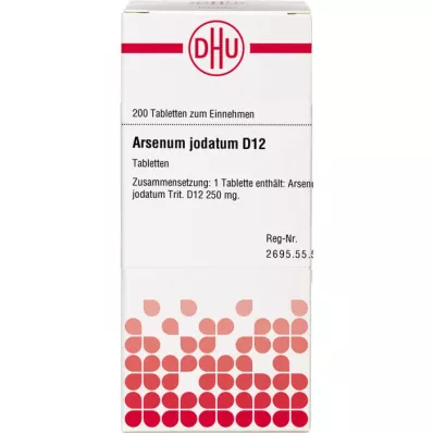 ARSENUM JODATUM D 12 tablets, 200 pcs ARSENUM JODATUM D 12 tablets, 200 pcs